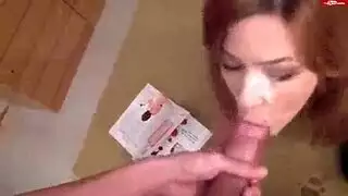 من فم متلهف إلى ركوب متوحش على قضيب صلب